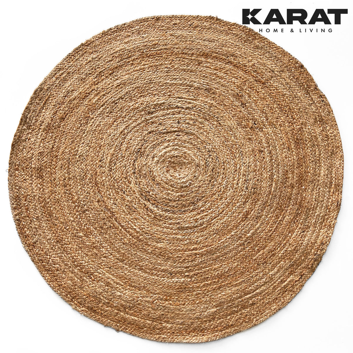 Tapis rond en jute — Pour la cuisine, vue d'ensemble