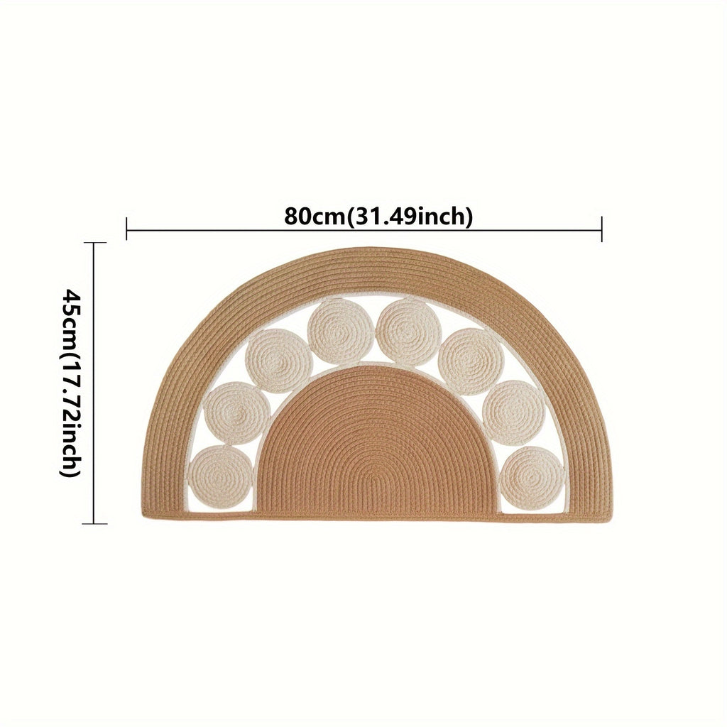 Creusez un demi-cercle / 45*80 cm