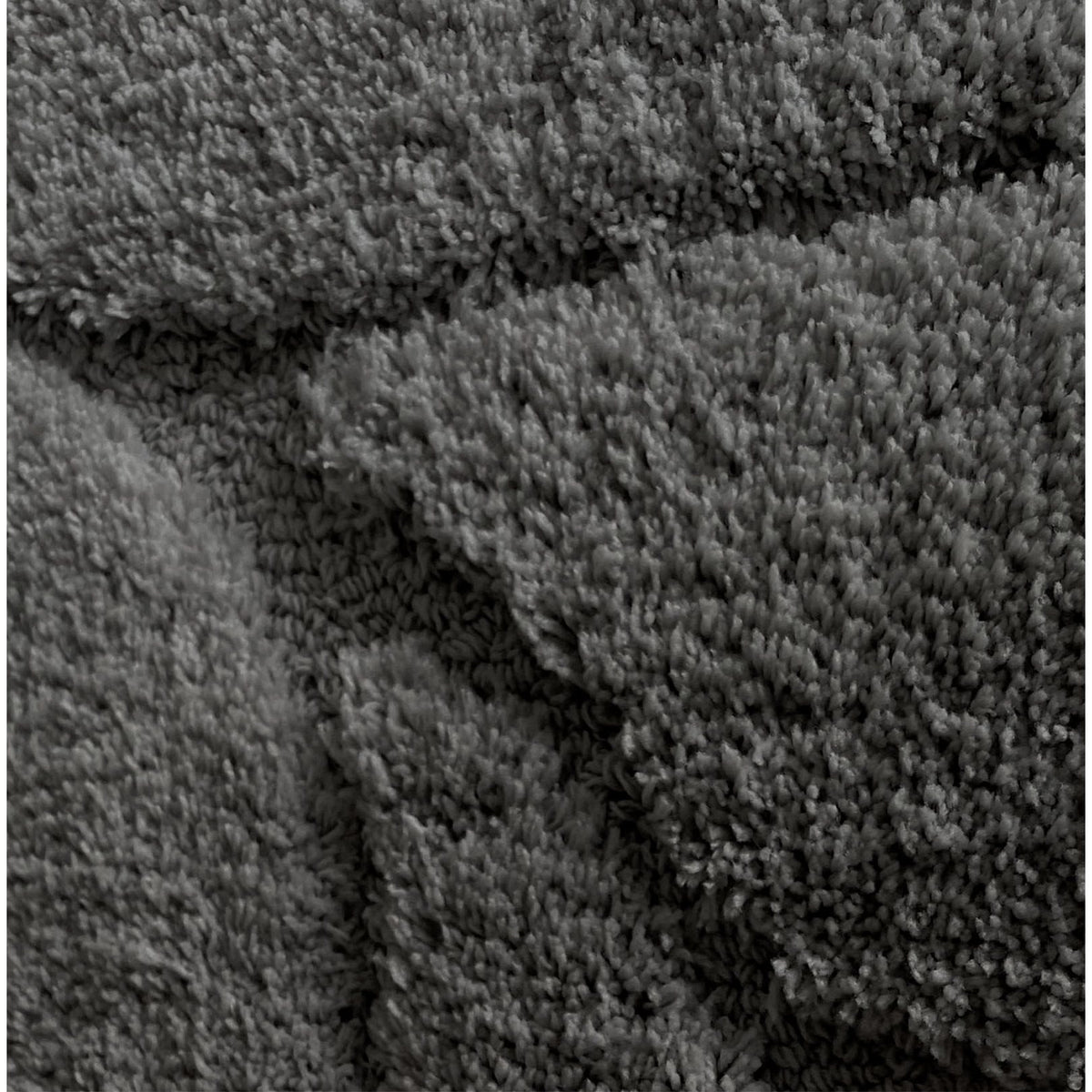 Tapis de bain rond à feuille sculptée, Ø 120 cm, dos TPE