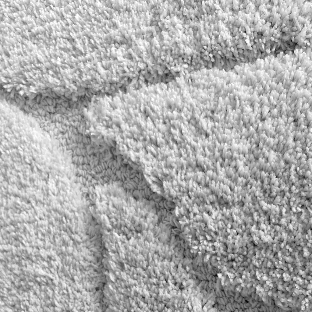 Tapis de bain rond à feuille sculptée, Ø 120 cm, dos TPE