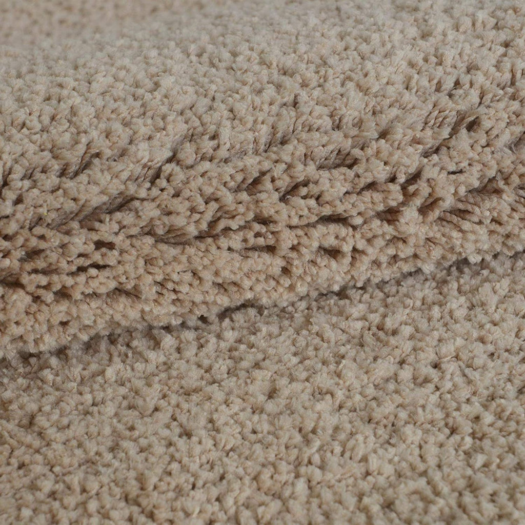 Tapis de bain rond microfibre 30 mm, Ø 95 cm, dix coloris