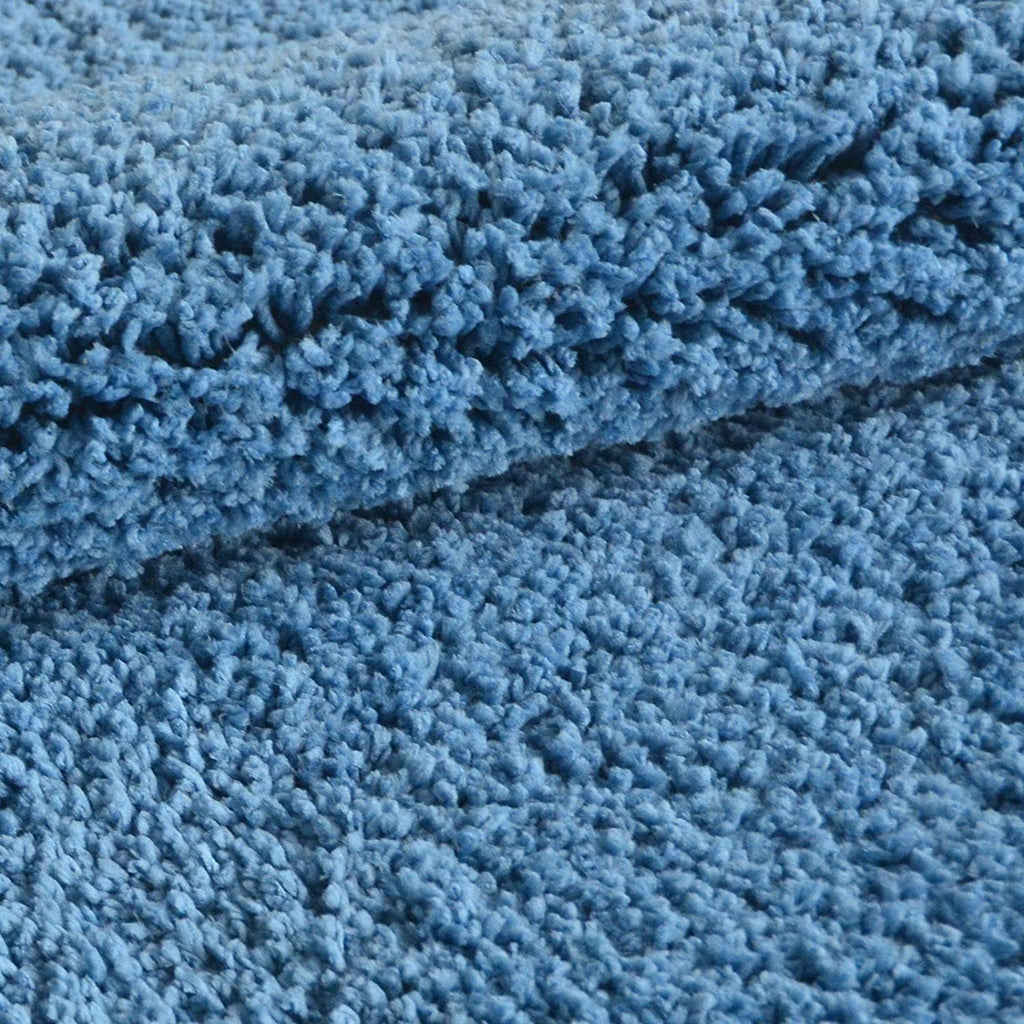 Tapis de bain rond microfibre 30 mm, Ø 95 cm, dix coloris