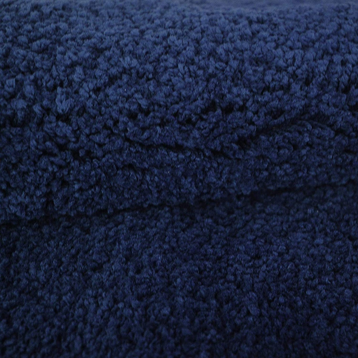 Tapis de bain rond microfibre 30 mm, Ø 95 cm, dix coloris