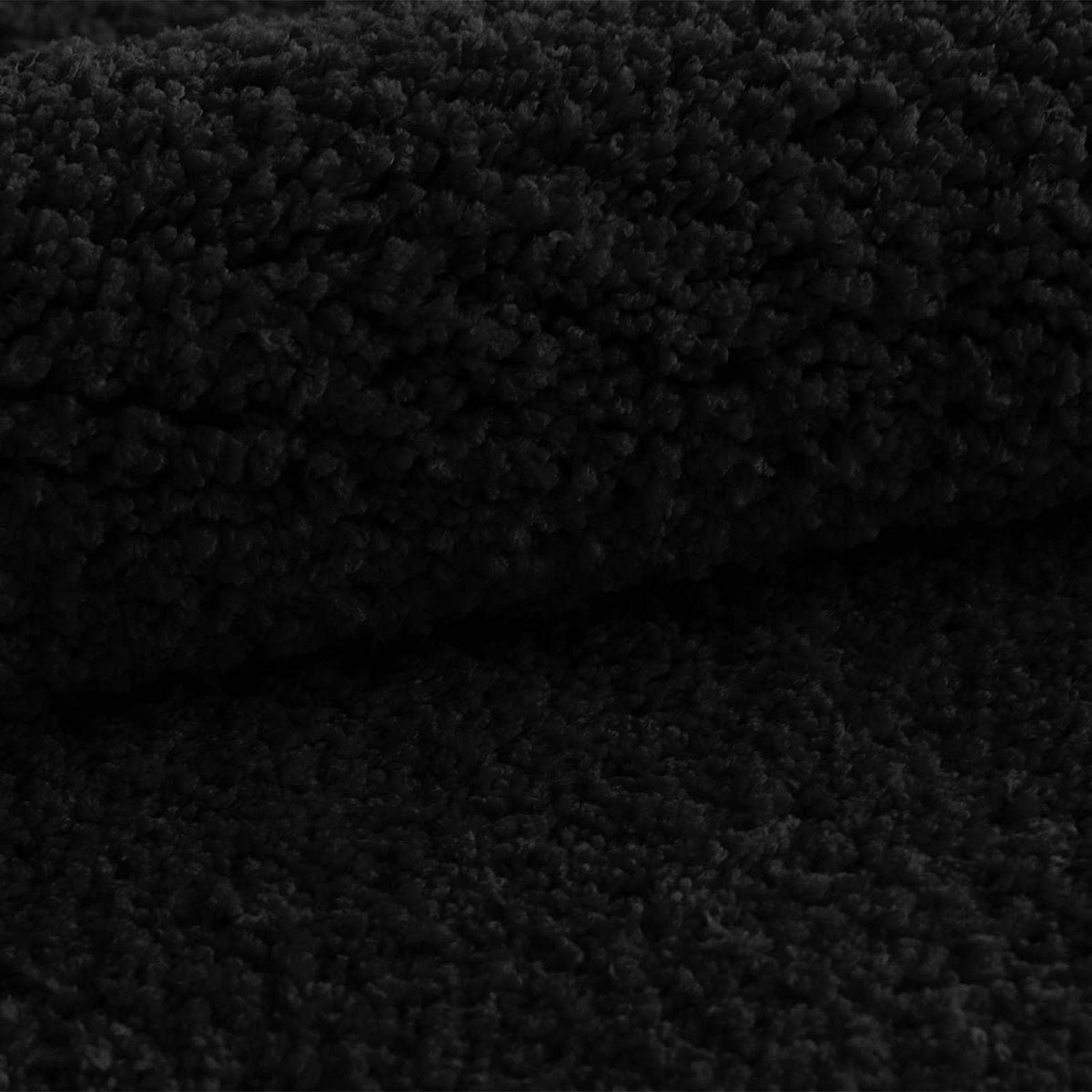 Tapis de bain rond microfibre 30 mm, Ø 95 cm, dix coloris