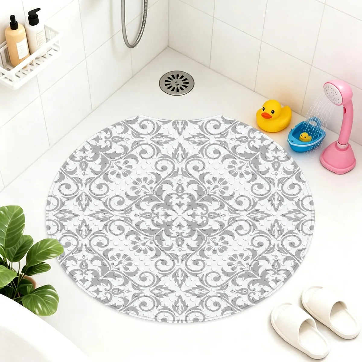 65cm / Motif Baroque Gris Image
