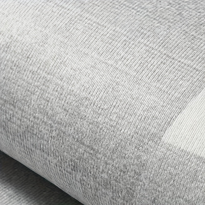 Tapis d'entrée demi-cercle beige à arcs, 3 formats de 4 mm