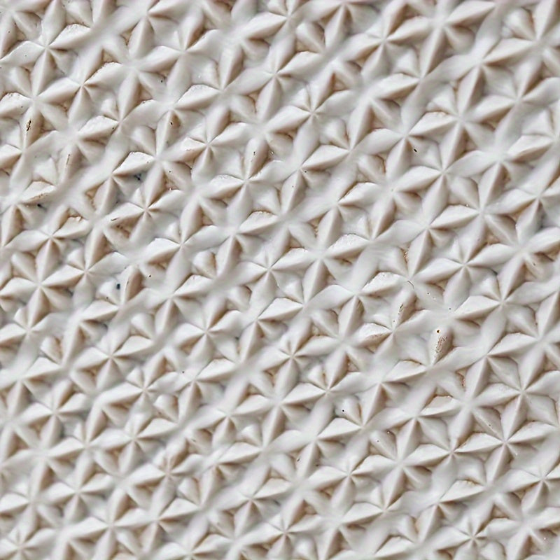 Tapis d'entrée demi-cercle bouclé à rinceaux, six coloris