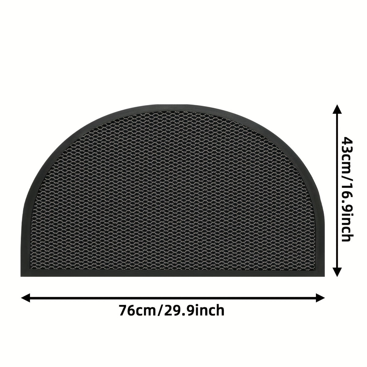 16.9*29.9 pouces/43*76 cm
