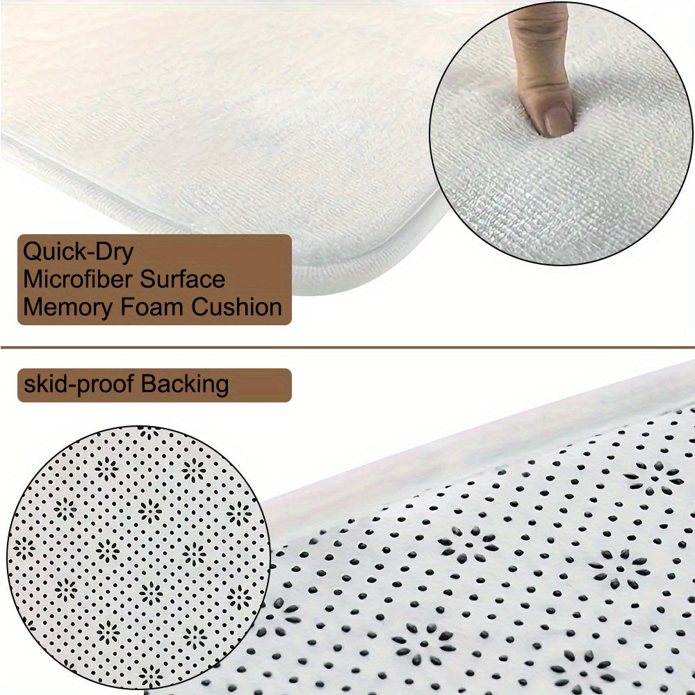 Tapis rond blanc à plumes, flanelle légère, Ø 60 à 120 cm