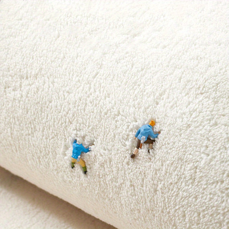Tapis rond blanc à taches de vache noires, deux diamètres