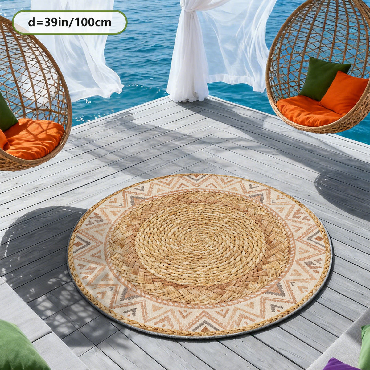 d=39 pouces/100 cm
