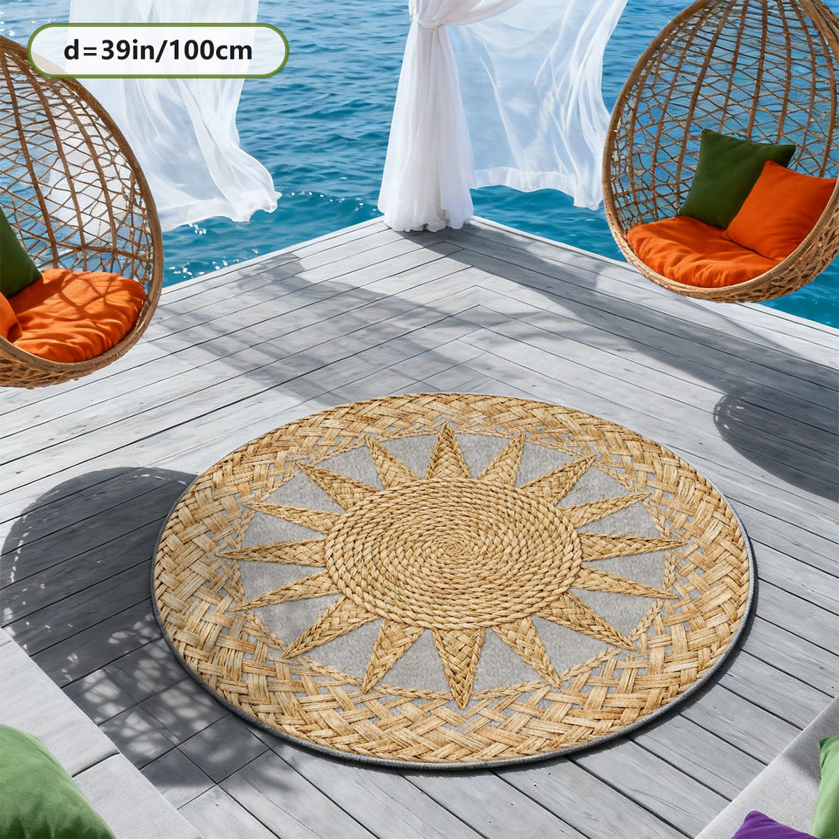 d=39 pouces/100 cm