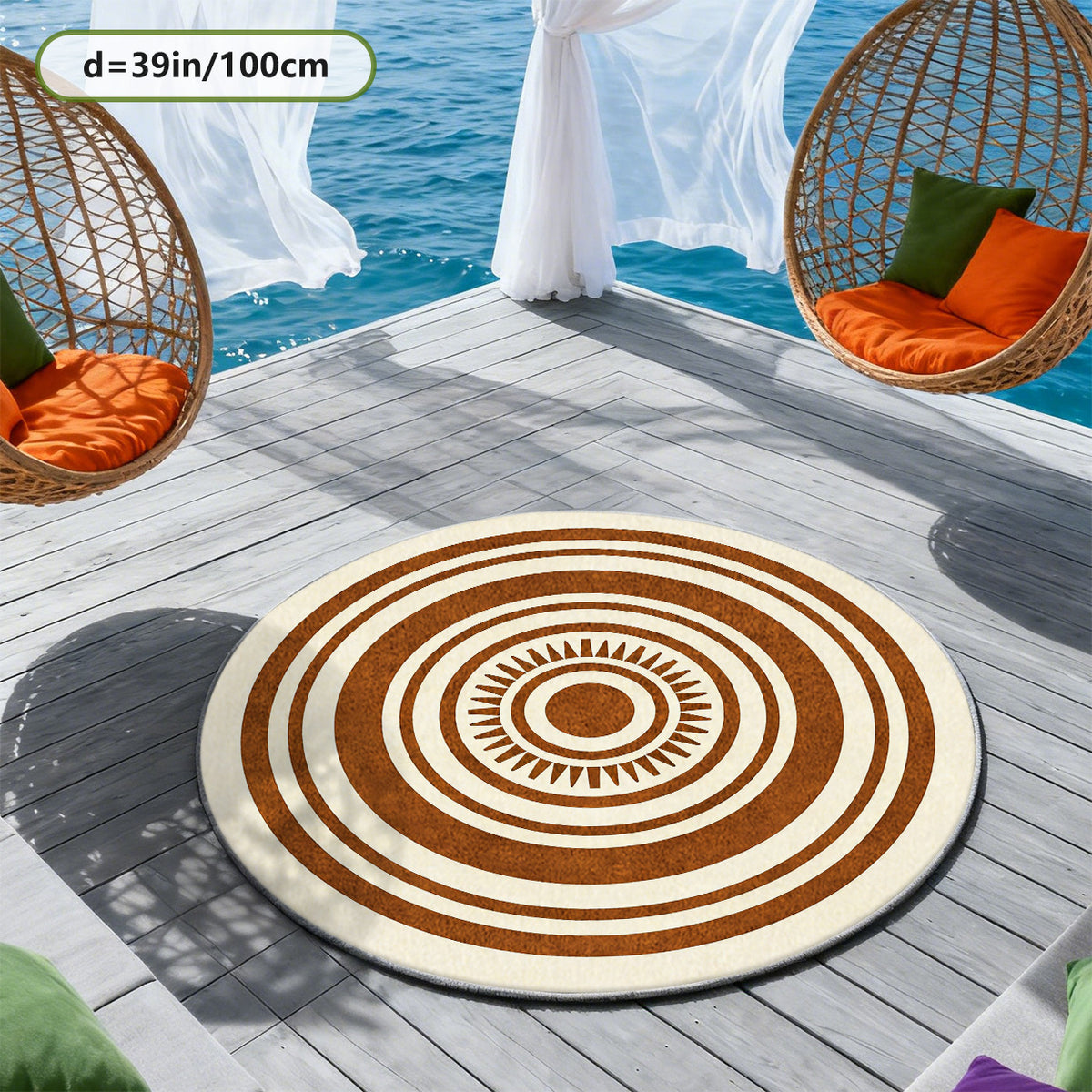 d=39 pouces/100 cm