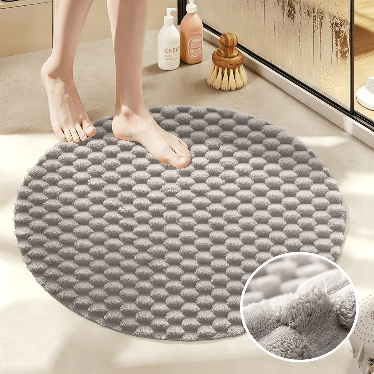 Gris Rond - 99,73 cm/39,67 pouces