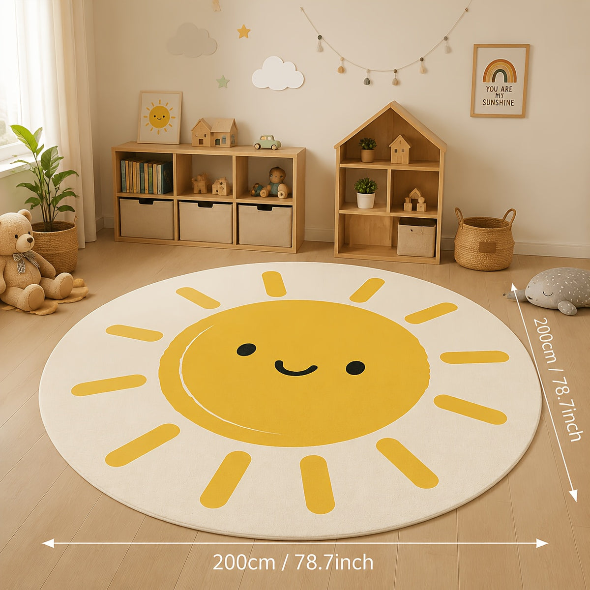 78,74*78,74 Pouces/200*200 Cm