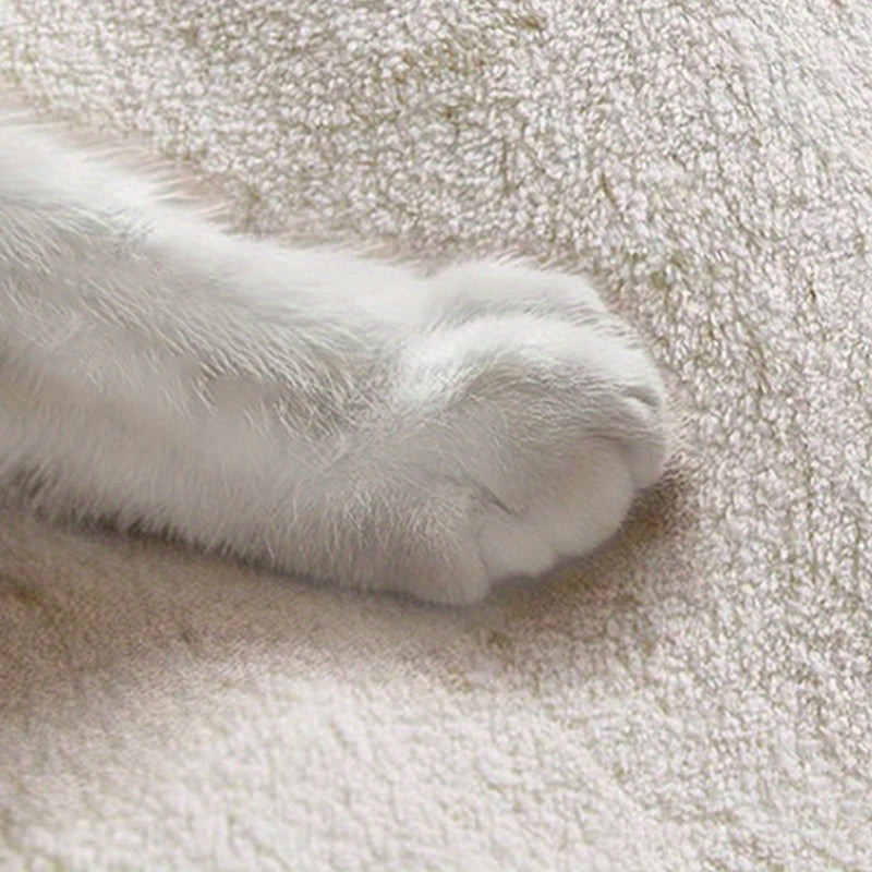 Tapis rond Ø 80 cm à rayures pastel, deux imprimés au choix