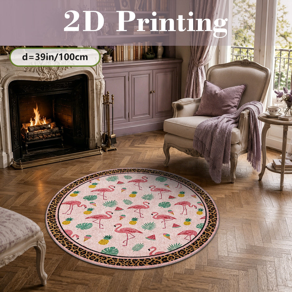 d=39 pouces/100 cm
