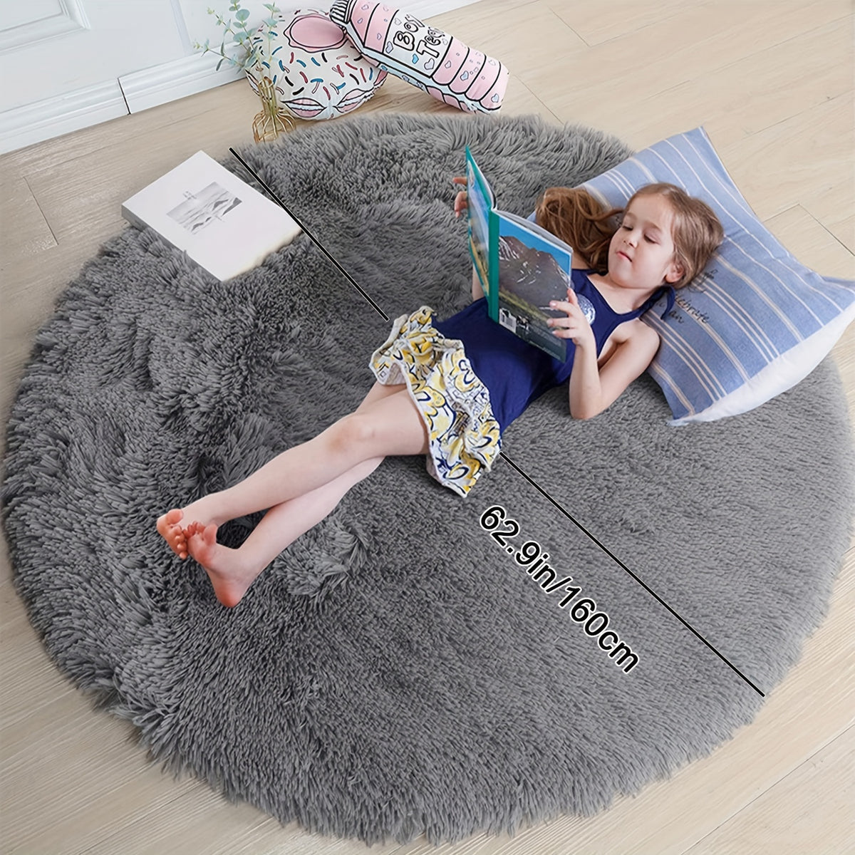 【Gris】 / 62,9 Pouces * 62,9 Pouces / 160 Cm * 160 Cm