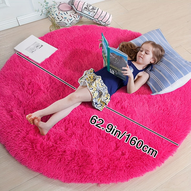 Rose Vif / 62,9 Pouces * 62,9 Pouces / 160 Cm * 160 Cm
