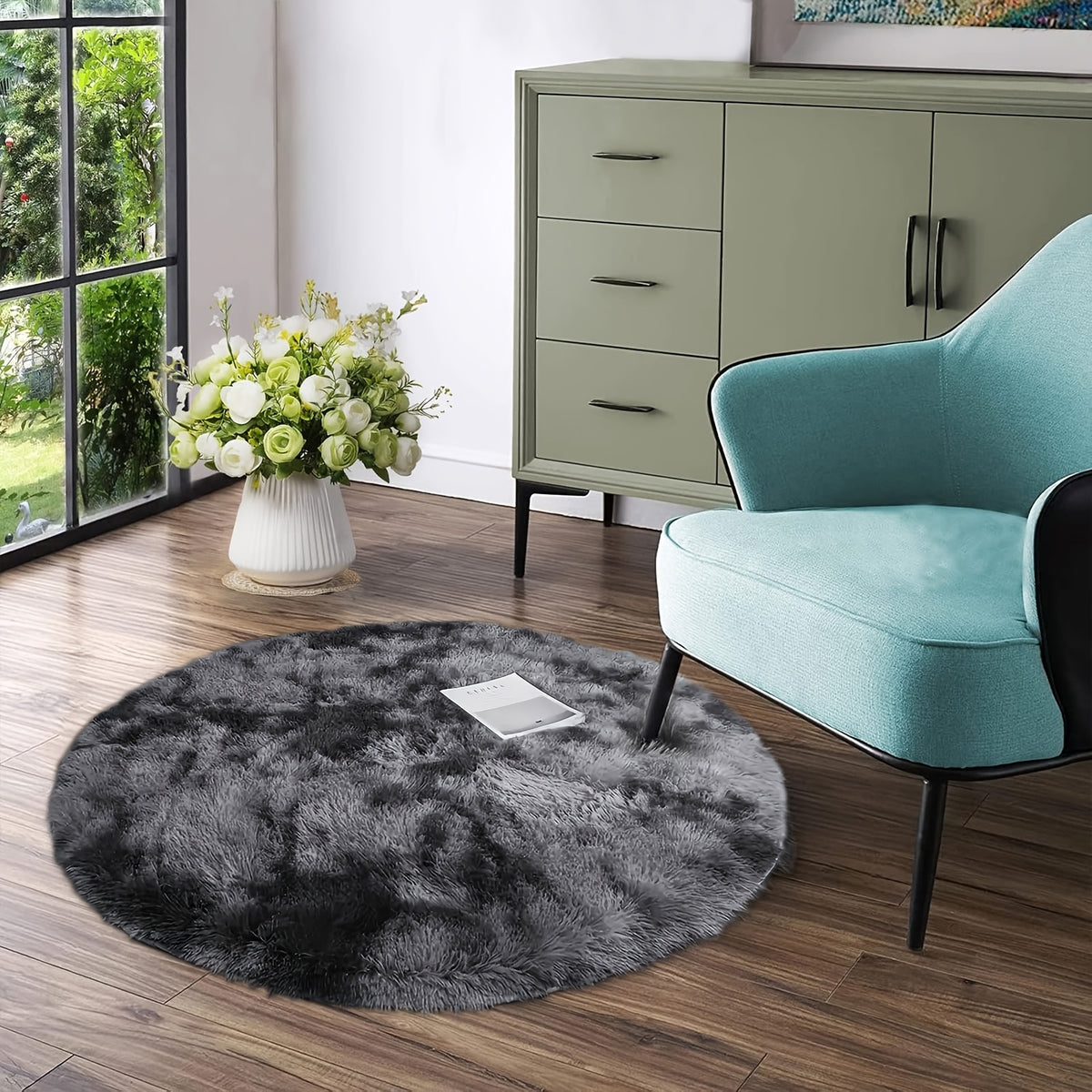 【Gris foncé】 / 24*24in/60*60cm